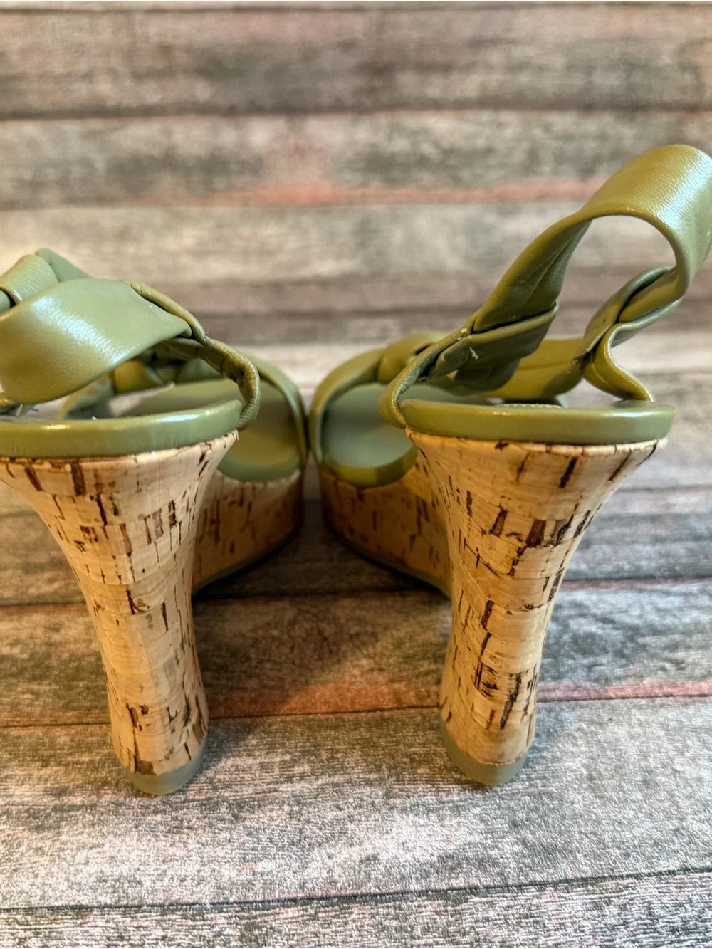 Steve Madden Olive Knot-Front Platform Sandals